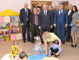 В поселке Молодежном Ленинского района открылся новый детский сад
